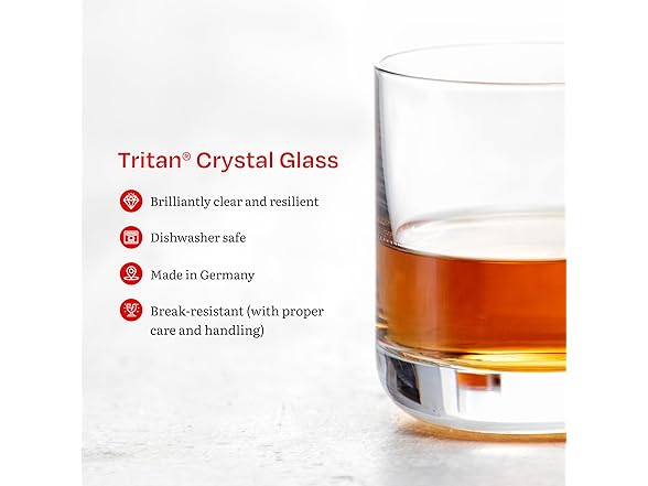 Eater x Zwiesel Crystal Glass, 10 Ounce (Set of 6), Clear