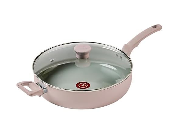 T-fal Refresh Ceramic Saute Pan w/Lid 5 Qt