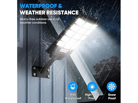 Solar Street Light 2 Pack