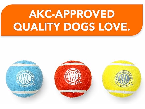 American Kennel Club 6-Pack Tennis Balls