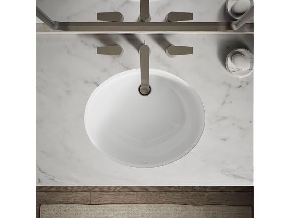 Kohler Caxton Oval 17 x 14 Undermount bathroo