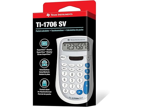 Texas Instruments Standard Function Calculator