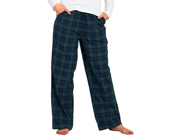 Lapasa Women (M) Flannel Pajama Pants 100% Pants