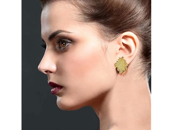 Z NEWDECO Statement Earrings