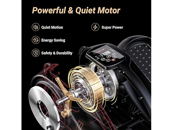 UTRYUP Under Desk Elliptical Machine