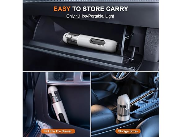 Ederfun Portable Vacuum for Car