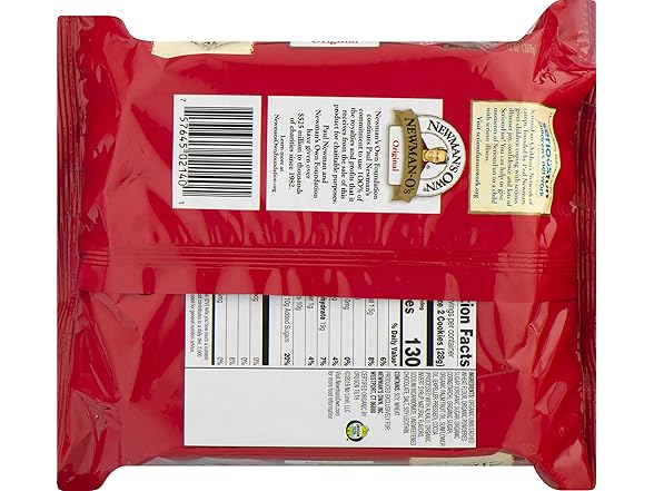 1PK Newman's Own Newman-O's Sandwich crèmes