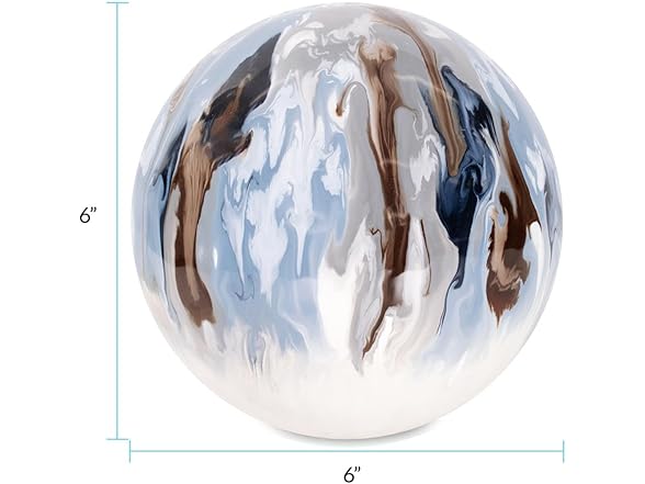 Howard Elliott Collection Aegean Blue Orb