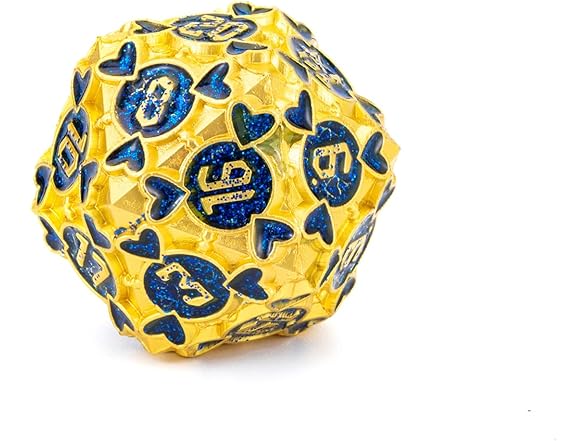 Fatestone Metal D&D Dice Set