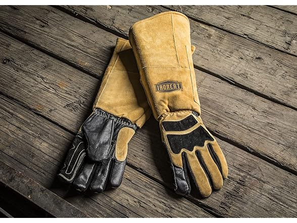 IRONCAT Goat and Cow Stick Welding Glove, Left Hand Only