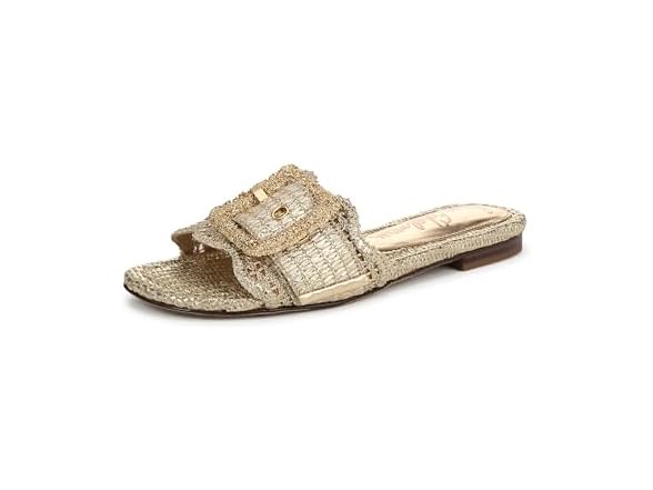 Sam Edelman Women's Bambi Flat Sandal, 8.5 (Open Box)