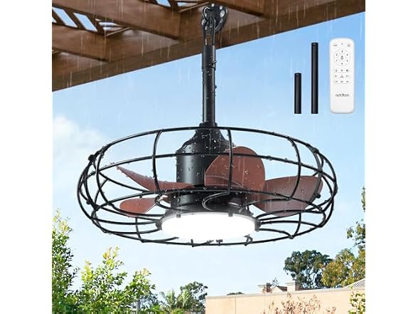 addlon 20in Outdoor Ceiling Fan IP65