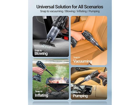 SEALIGHT Car Vacuum Portable Cordless,