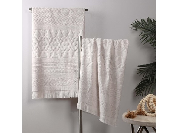 Silver 2PC Bath Sheet