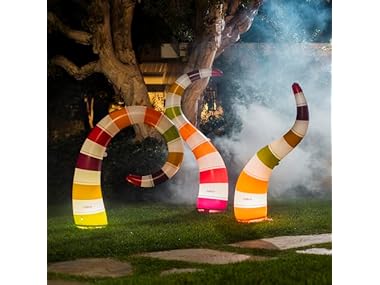 $24.99, Was $67.16, 62% Off! FUNBOY Giant Light-Up Inflatable Halloween Yard Snakes dealfomo