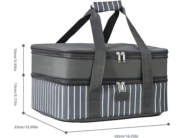 Two Layered Casserole Carrier