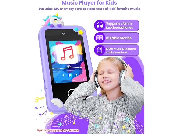 MOREXIMI Kids Smart Phone Toy 2.8in