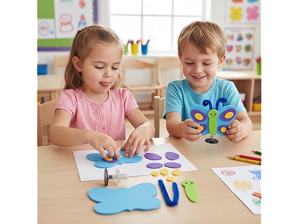 Butterfly Pop-Up Craft Kit - Makes 12