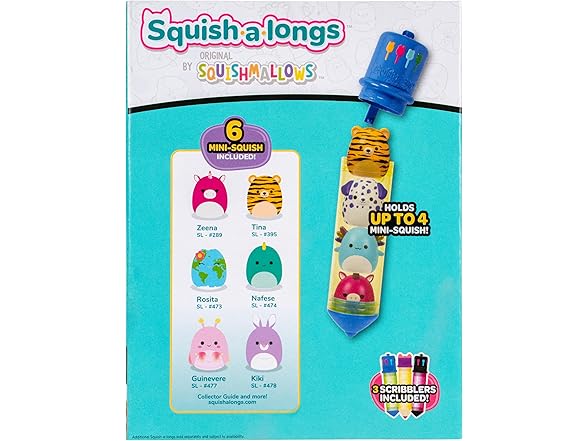 Squish-a-longs Scribblers 3-Pack