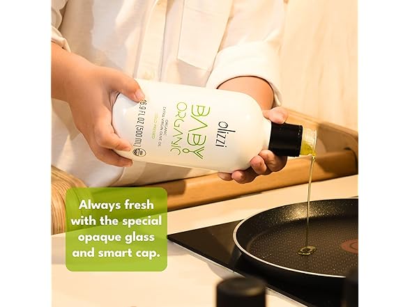 Olizzi "Baby Organic" Cold Pressed Extra Virgin Olive Oil