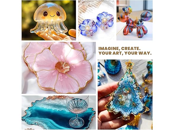 LEEYA Epoxy Resin Crystal Clear