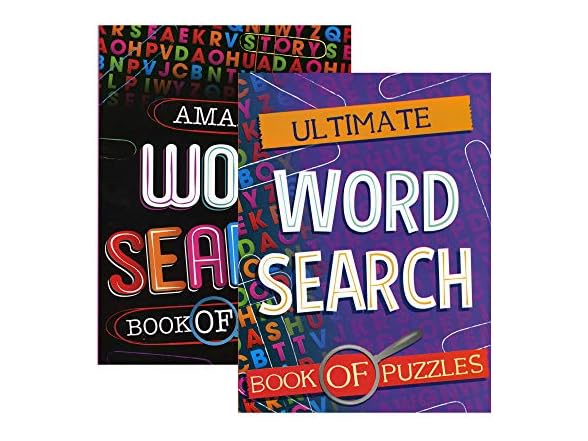 Find a Word II Puzzles Book, 2 Pack