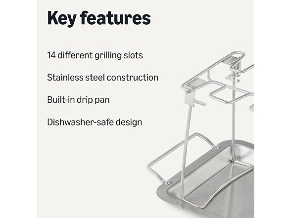 Amazon Basics Chicken Leg and Wing Rack