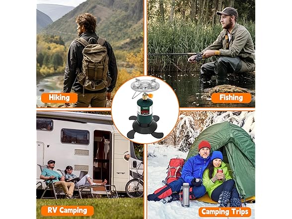 LOFUKI Portable Propane Stove for Camping