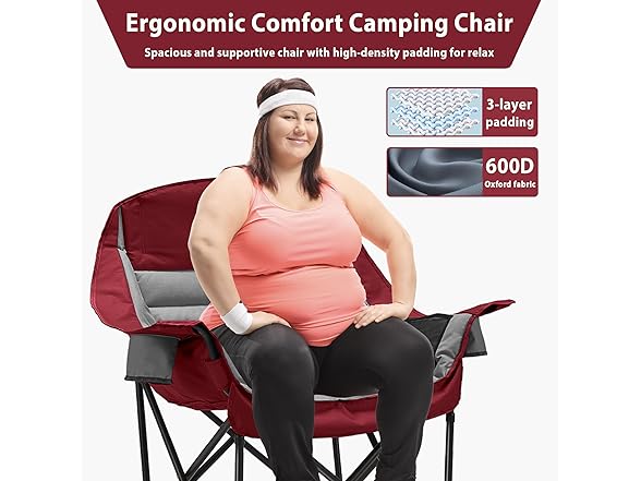 Youtanic Oversized Camping Chair