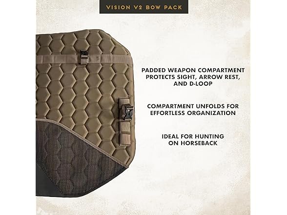 Insights Hunting by frogg toggs - The V2 Vision Bow Pack, Solid Elements Forest Green