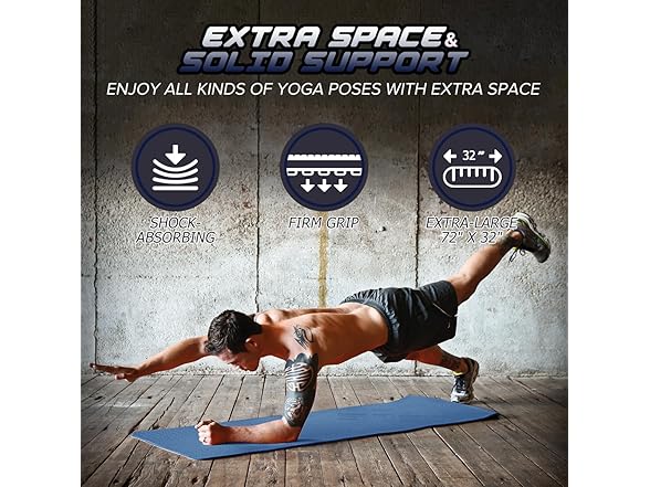 JELS Yoga Mat - Navy