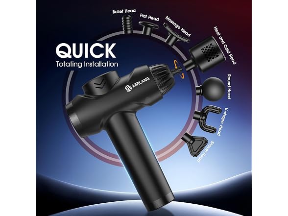 AERLANG Massage Gun with cold and heat