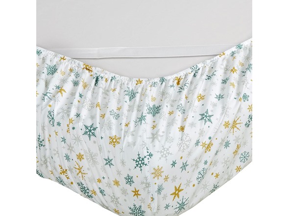 Elegant Comfort Snowflake Bed Sheets TwinXL