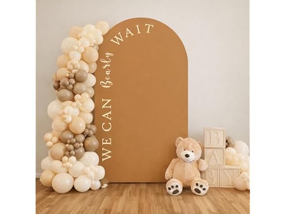 HISDH Brown Arch Backdrop Covers We Can
