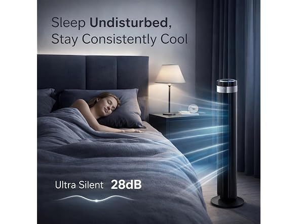 Zoolati Tower Fan for Bedroom