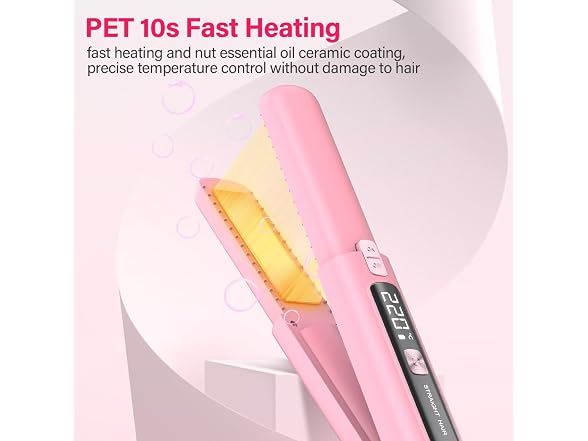 Prettrans Cordless Hair Straightener