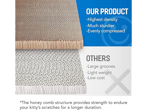 FluffyDream Cat Scratch Post Lounge Bed