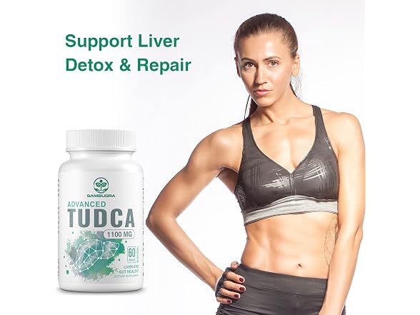 Sambugra TUDCA Liver Supplements 1100mg