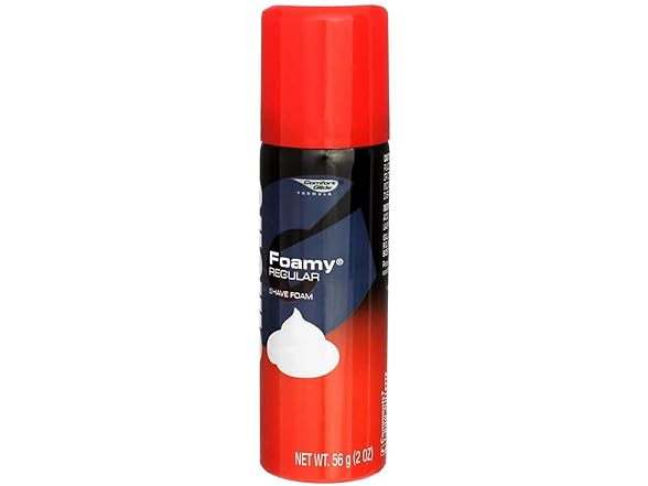 Gillette Foamy Shave Cream, Regular, 2 Oz (56 G)