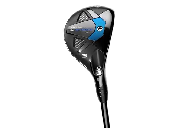 Callaway Paradym AI Smoke HL 4 Hybrid, Graphite, 5.0, Standard (Left Hand)
