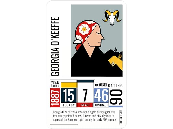 Top Trumps Card Game Tin Great Modern Artists Collector's Tin