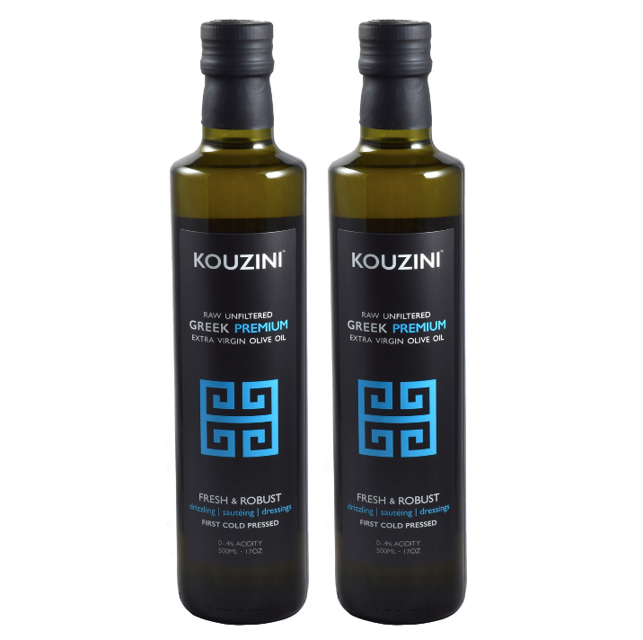 (2 Pack) Greek Raw Unfiltered Extra Virgin Olive Oil - Gallery 5