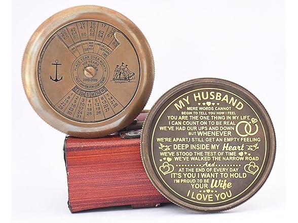 to My Husband Compass I Love You