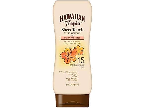 Hawaiian | Tropic Sheer Touch Spf#15 8oz