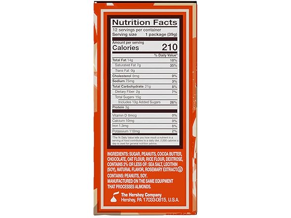 Reeses Plant Based Oat Choc PB Cups 12ct