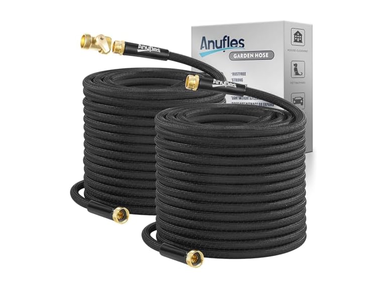 Flexible Garden Hose with Metal Fittings