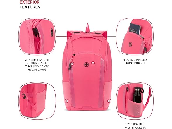 SwissGear 8117 Laptop Backpack, Black, 17.75 In