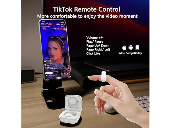 ZOZVO Page Turner Remote Control