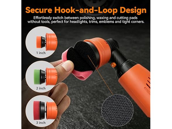 Protmex Mini Car Buffer Polisher