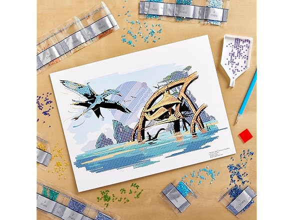 Cra-Z-Art Avatar Diamond Art Jewel by Number Kit